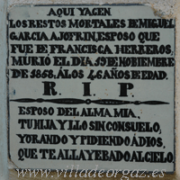 Cementerio de Santiago. Orgaz (Toledo)