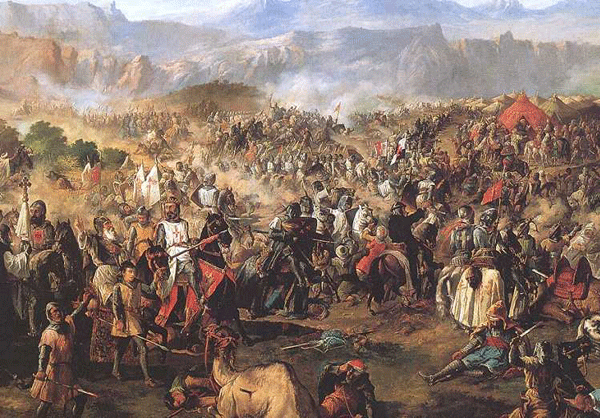 Batalla de las Navas de Tolosa. Van Hale